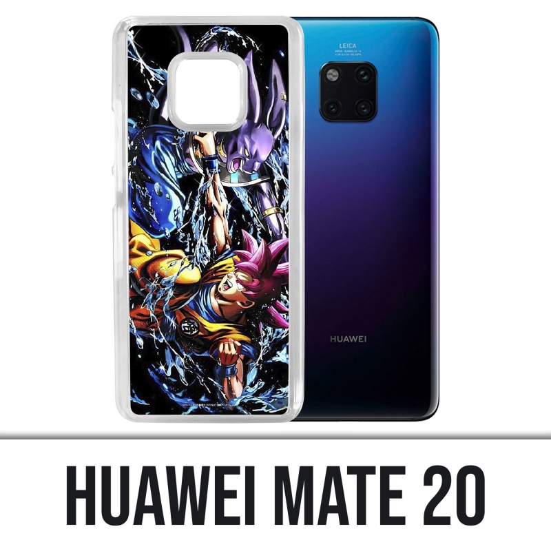 Funda Huawei Mate 20 - Dragon Ball Goku Vs Beerus