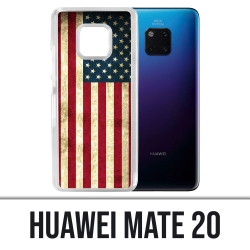 Coque Huawei Mate 20 - Drapeau Usa