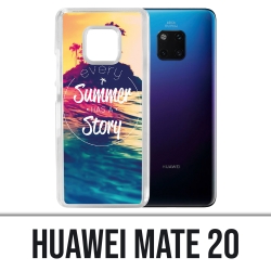 Huawei Mate 20 Case - Jeder Sommer hat Geschichte