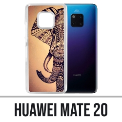 Coque Huawei Mate 20 - Éléphant Aztèque Vintage