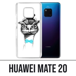 Funda Huawei Mate 20 - Funny Avestruz