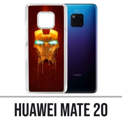 Coque Huawei Mate 20 - Iron Man Gold