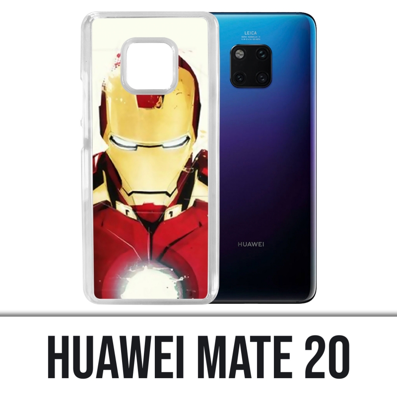 Coque Huawei Mate 20 - Iron Man Paintart