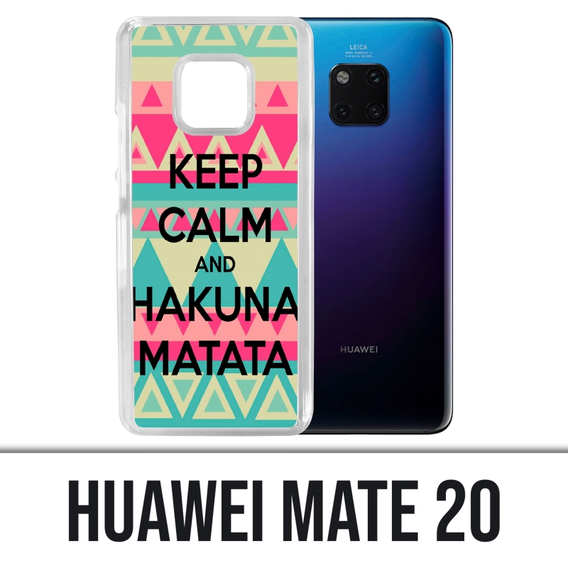 Huawei Mate 20 Case - Behalten Sie Ruhe Hakuna Mattata