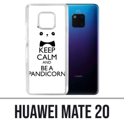 Funda Huawei Mate 20 - Keep Calm Pandicorn Panda Unicorn