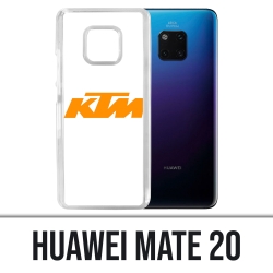 Funda Huawei Mate 20 - Ktm Logo Fondo blanco