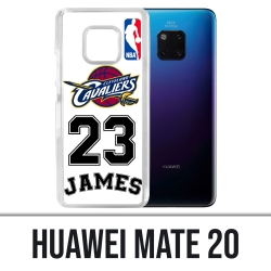 Coque Huawei Mate 20 - Lebron James Blanc