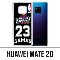 Coque Huawei Mate 20 - Lebron James Noir