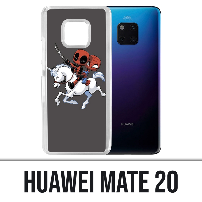 Coque Huawei Mate 20 - Licorne Deadpool Spiderman