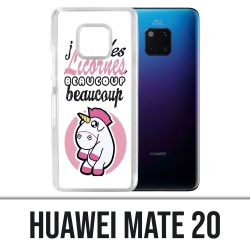 Coque Huawei Mate 20 - Licornes