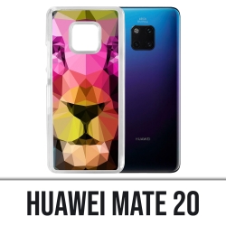 Coque Huawei Mate 20 - Lion Geometrique