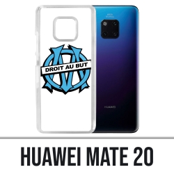 Coque Huawei Mate 20 - Logo Om Marseille Droit Au But