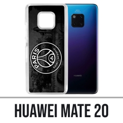 Funda Huawei Mate 20 - Psg Logo Fondo negro