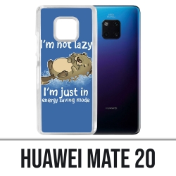 Coque Huawei Mate 20 - Loutre Not Lazy