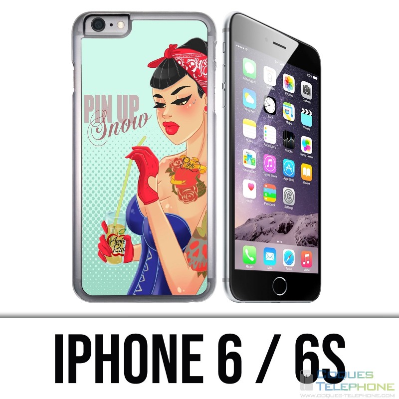 Custodia per iPhone 6 / 6S - Principessa Disney Biancaneve Pinup