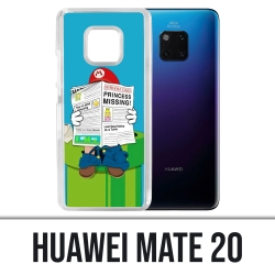 Coque Huawei Mate 20 - Mario Humour
