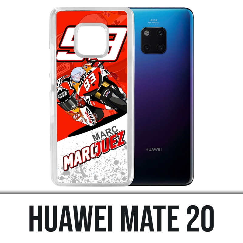 Funda Huawei Mate 20 - Marquez Cartoon