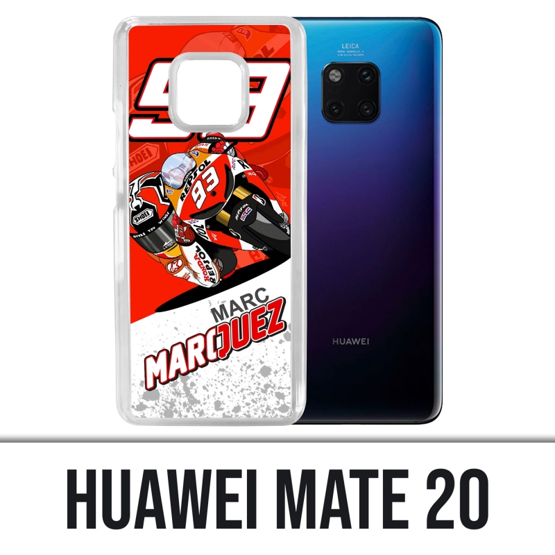 Huawei Mate 20 case - Marquez Cartoon