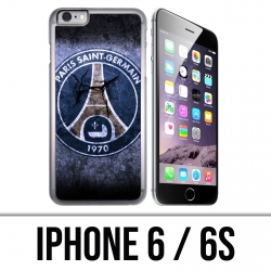 Custodia per iPhone 6 / 6S - Logo PSG Grunge