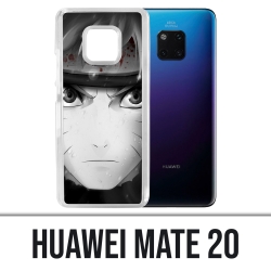 Funda Huawei Mate 20 - Naruto en blanco y negro