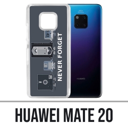 Huawei Mate 20 case - Never Forget Vintage