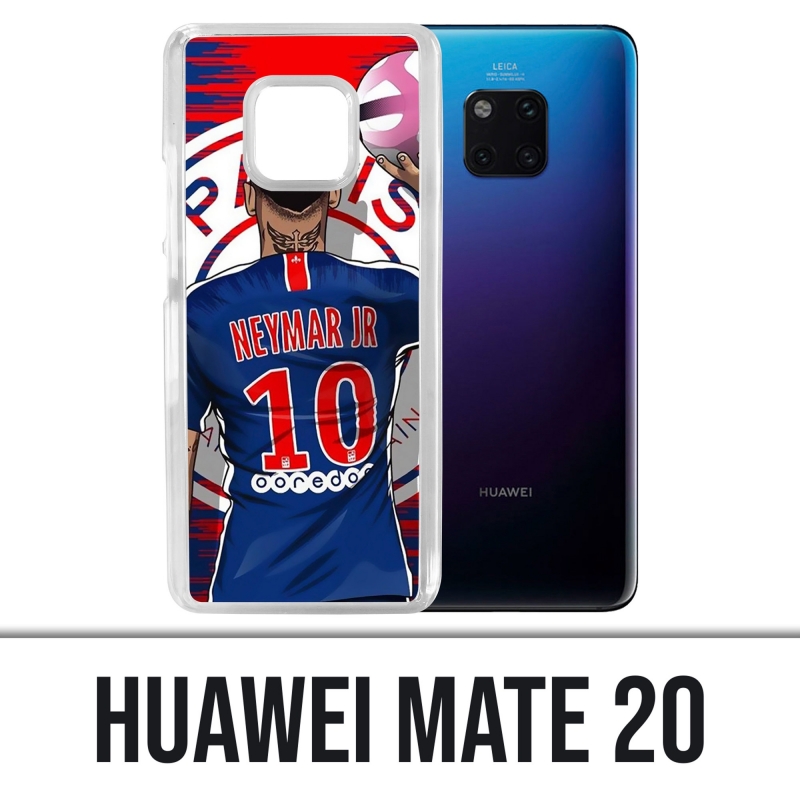 Coque Huawei Mate 20 - Neymar Psg Cartoon
