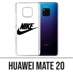 Custodia Huawei Mate 20 - Logo Nike bianco