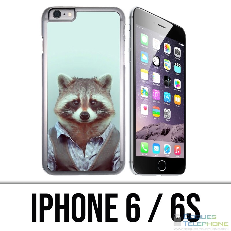 Funda para iPhone 6 / 6S - Disfraz de mapache