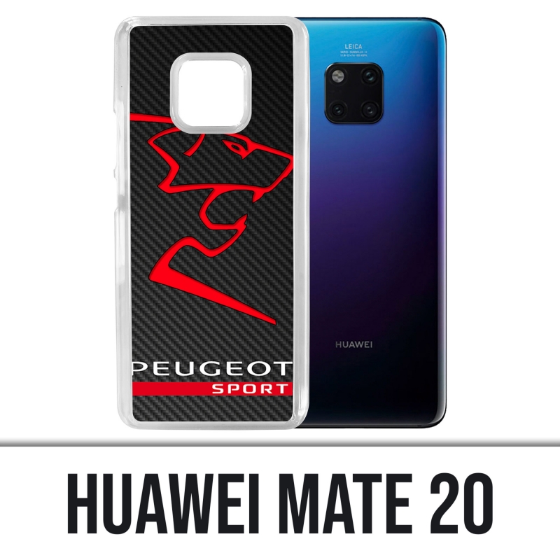 Funda Huawei Mate 20 - Logotipo de Peugeot Sport