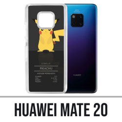 Huawei Mate 20 case - Pokémon Pikachu Id Card