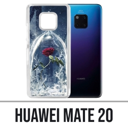 Funda Huawei Mate 20 - La bella y la bestia rosadas