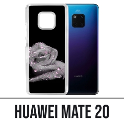Coque Huawei Mate 20 - Rose Gouttes