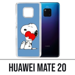 Coque Huawei Mate 20 - Snoopy Coeur