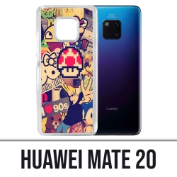 Funda Huawei Mate 20 - Vintage Stickers 90S