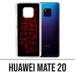 Custodia Huawei Mate 20: logo Stranger Things