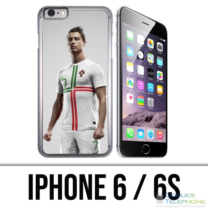 Coque iPhone 6 / 6S - Ronaldo Football Splash