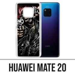 Coque Huawei Mate 20 - Tete Mort Pistolet