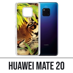 Coque Huawei Mate 20 - Tigre Feuilles