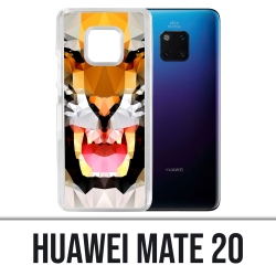 Coque Huawei Mate 20 - Tigre Geometrique