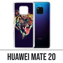 Coque Huawei Mate 20 - Tigre Peinture