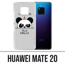 Coque Huawei Mate 20 - Unicorn Ninja Panda Licorne