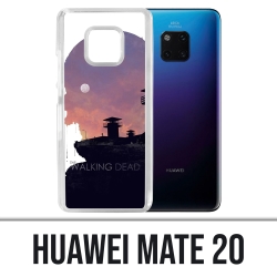 Coque Huawei Mate 20 - Walking Dead Ombre Zombies