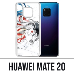 Huawei Mate 20 case - Wonder Woman Art