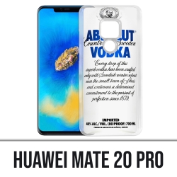 Coque Huawei Mate 20 PRO - Absolut Vodka