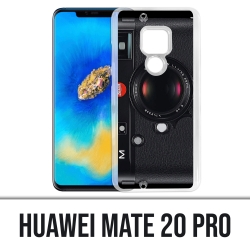 Custodia Huawei Mate 20 PRO - Fotocamera vintage nera