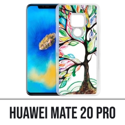 Huawei Mate 20 PRO Hülle - Mehrfarbiger Baum
