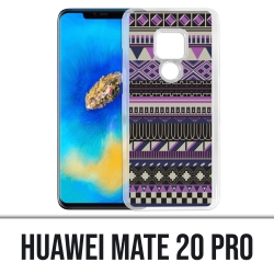 Huawei Mate 20 PRO case - Azteque Purple