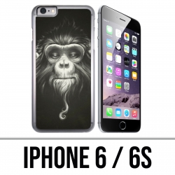 Coque iPhone 6 / 6S - Singe Monkey Anonymous