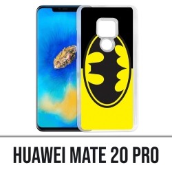 Coque Huawei Mate 20 PRO - Batman Logo Classic Jaune Noir