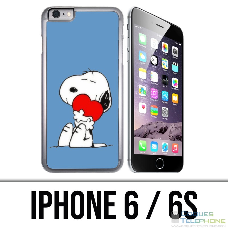 Funda iPhone 6 / 6S - Snoopy Heart